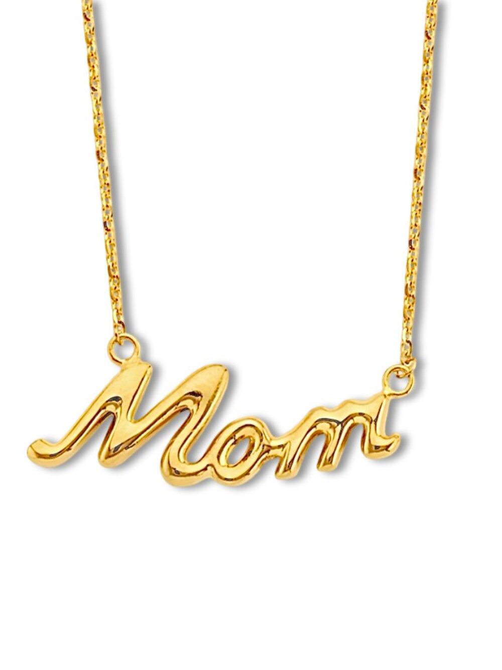 14K Gold Mom Necklace | Fine Jewelry Gift for Mother By Tehrani Jewelry